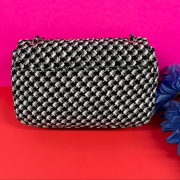 💔SOLD! NWT KARL LAGERFELD DOUBLE FLAP DOUBLE CHAIN 2 WAY BAG - Picture 7 of 16